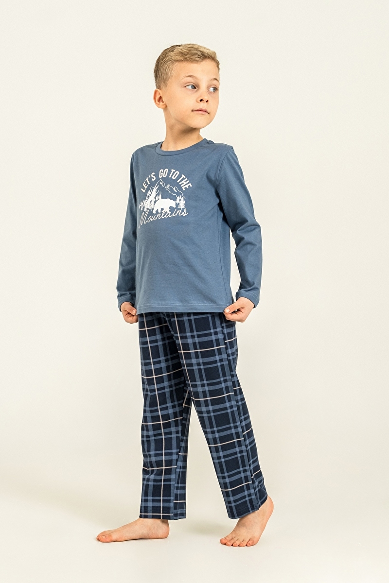 Arnetta Erkek Çocuk Pijama Takımı AR3832-3.ING