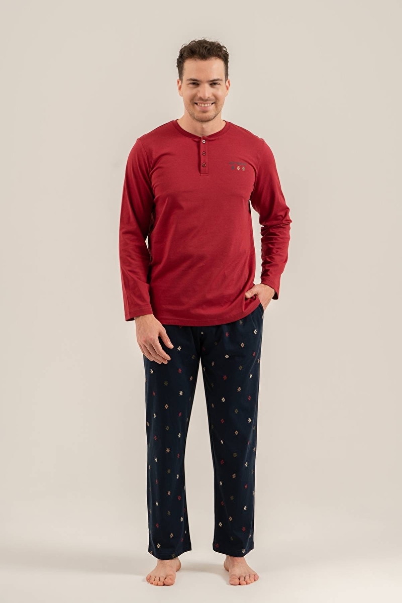 Arnetta Erkek Pijama Takımı AR3853-S.BRD