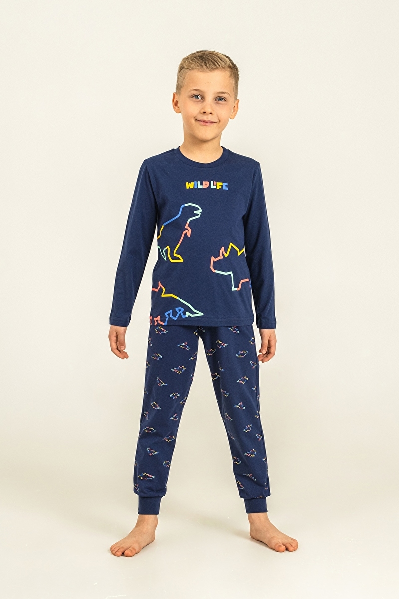 Roly Poly Erkek Çocuk Pijama Takımı RP3866-3.LAC
