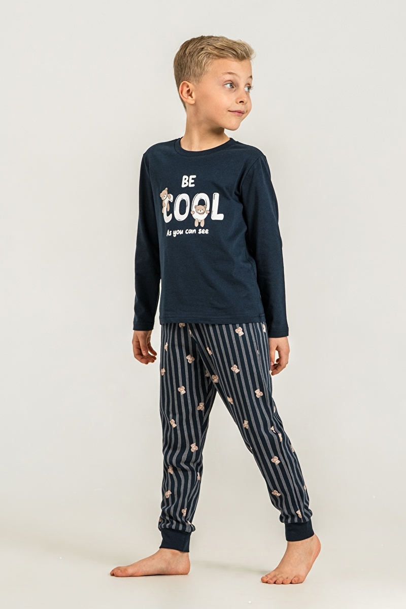 Roly Poly Erkek Çocuk Pijama Takımı RP3870-G.LAC