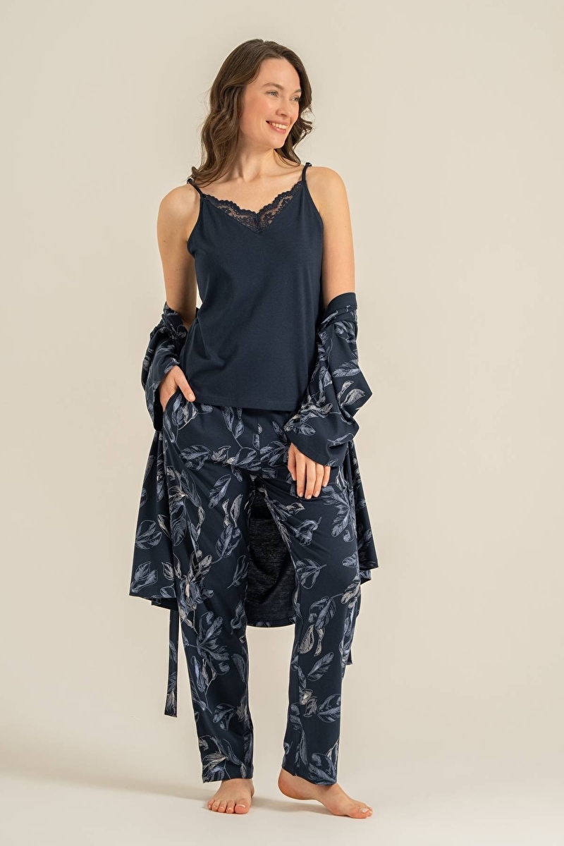 Pierre Cardin Kadın 3'lü Pijama Takımı PC9260-S.LAC