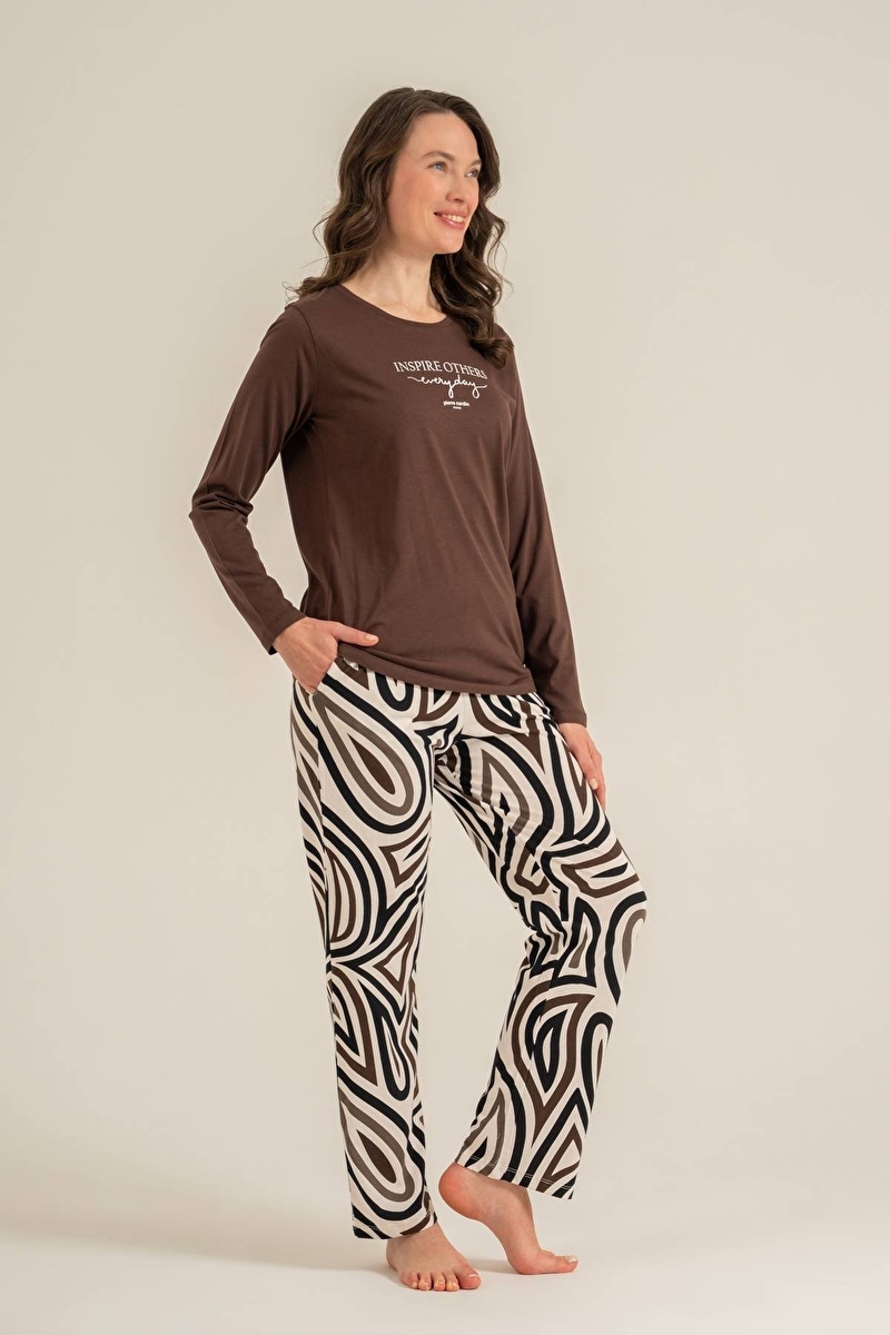 Pierre Cardin Kadın Pijama Takımı PC9280-S.KHV