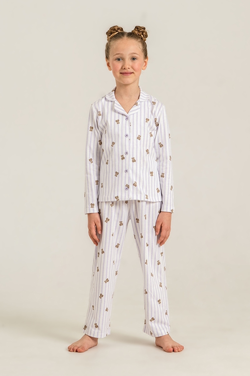 Roly Poly Kız Çocuk Pijama Takımı RP3913-G.LLA