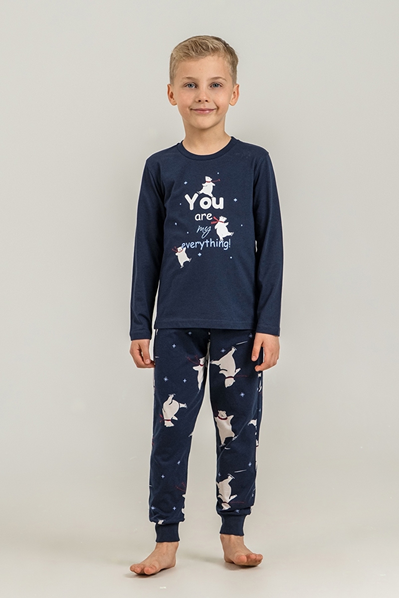 Roly Poly Erkek Çocuk Pijama Takımı RP3931-G.LAC