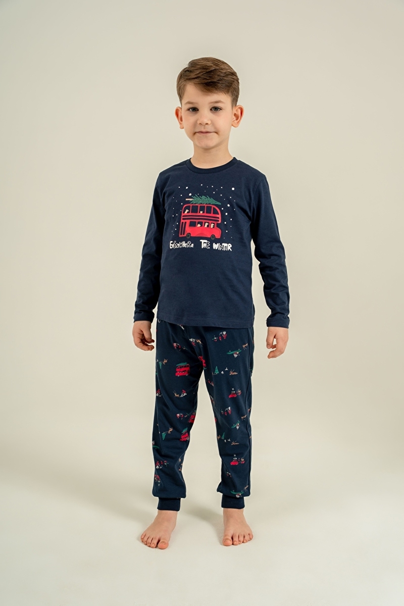 Roly Poly Erkek Çocuk Pijama Takımı RP3939-G.LAC