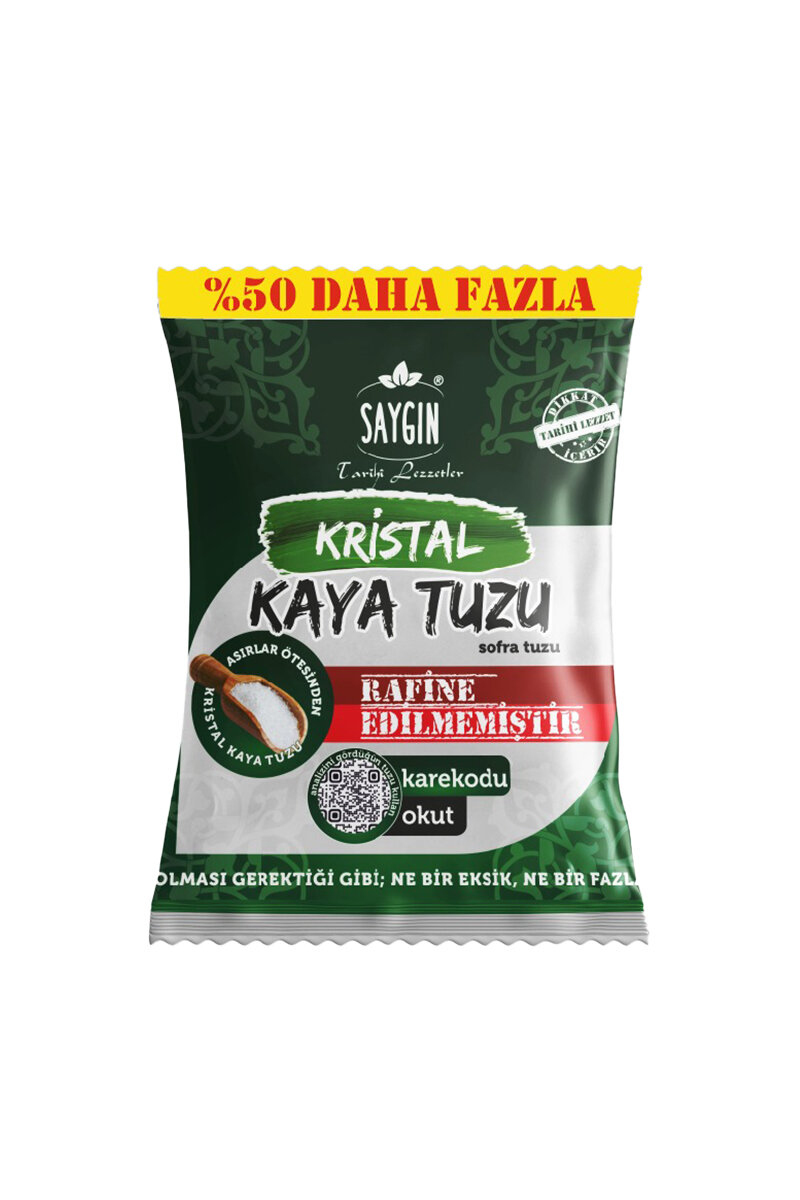 Saygın Kaya Tuzu Sofralık 750 g