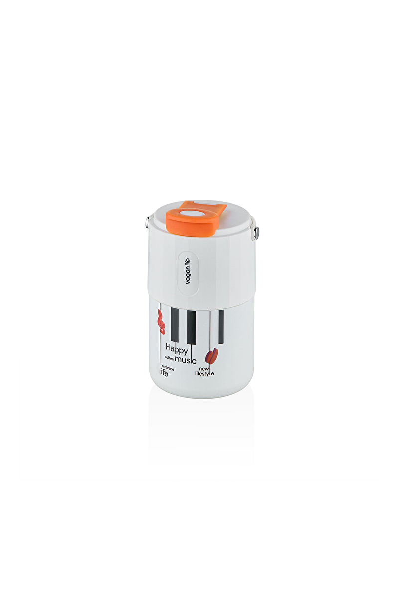 Vagonlife Vgn2050 Beyaz Çelik Termos 400 Ml