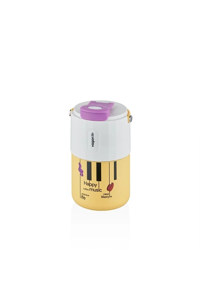 Vagonlife Vgn2050 Sarı Çelik Termos 400 Ml