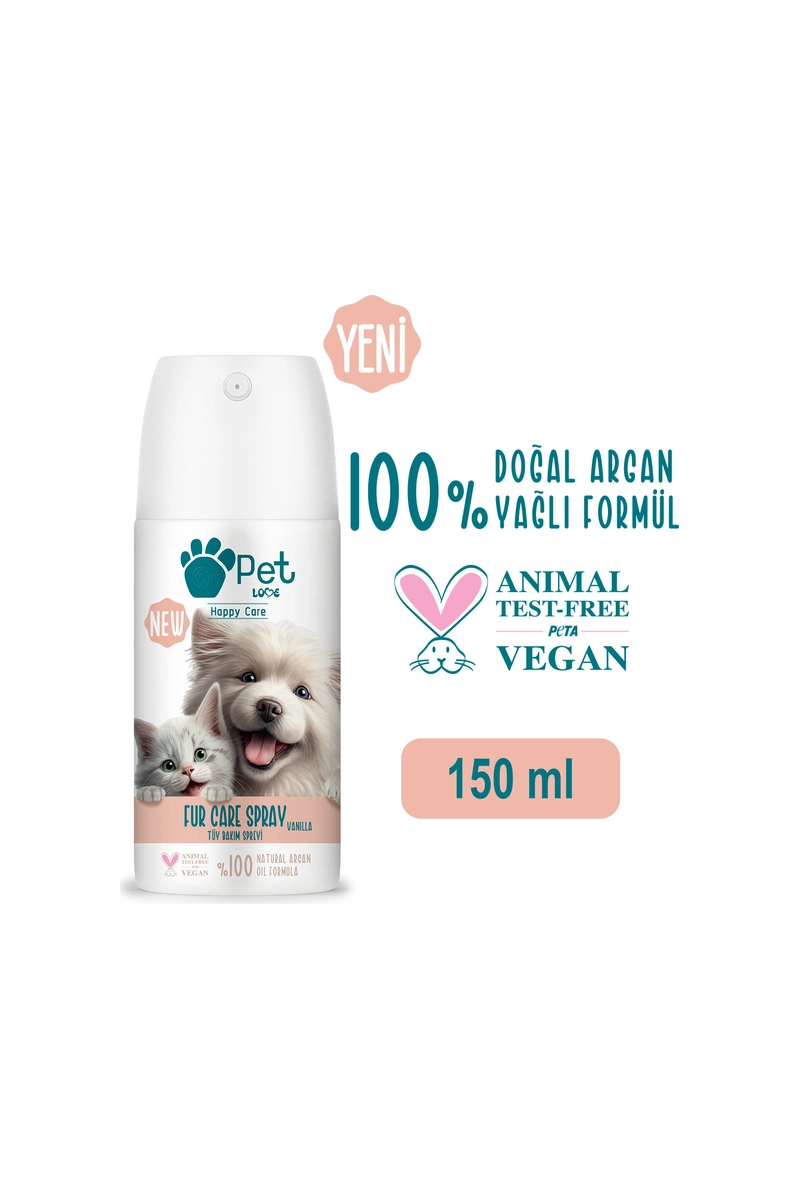 Petlove Tüy Bakım Spreyi Vanilya 150ml