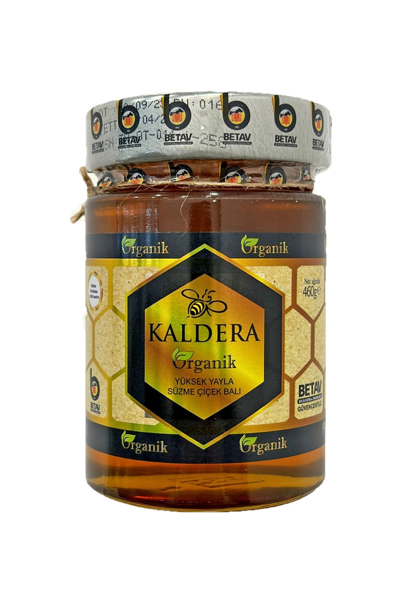 Kaldera Yüksek Yayla Organik Çiçek Balı 460g