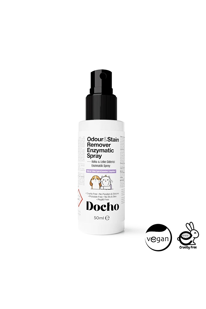 Docho Koku Leke Giderici Enzimatik Sprey 50 ml