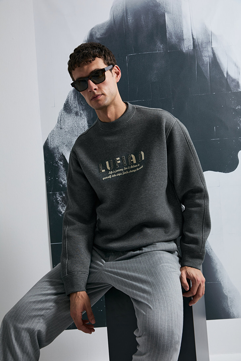 Lufian Oracle Erkek Sweatshirt 112030178