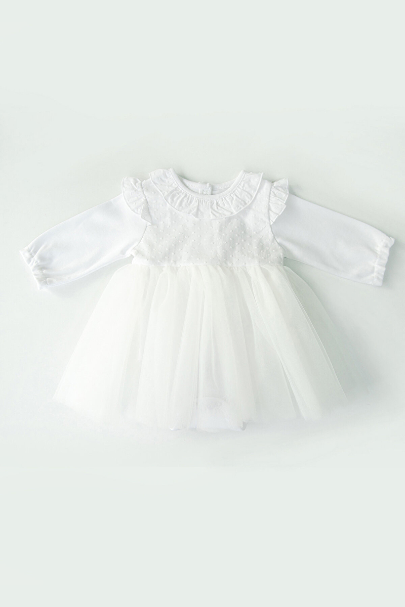 Kitikate Bebek Organik Elbise S09534