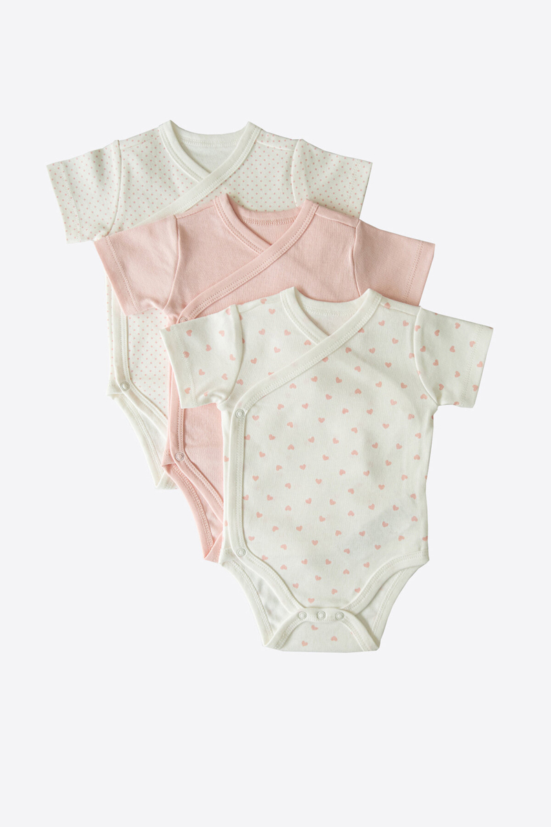 Kitikate Bebek Organik Body 3'Lü S30330
