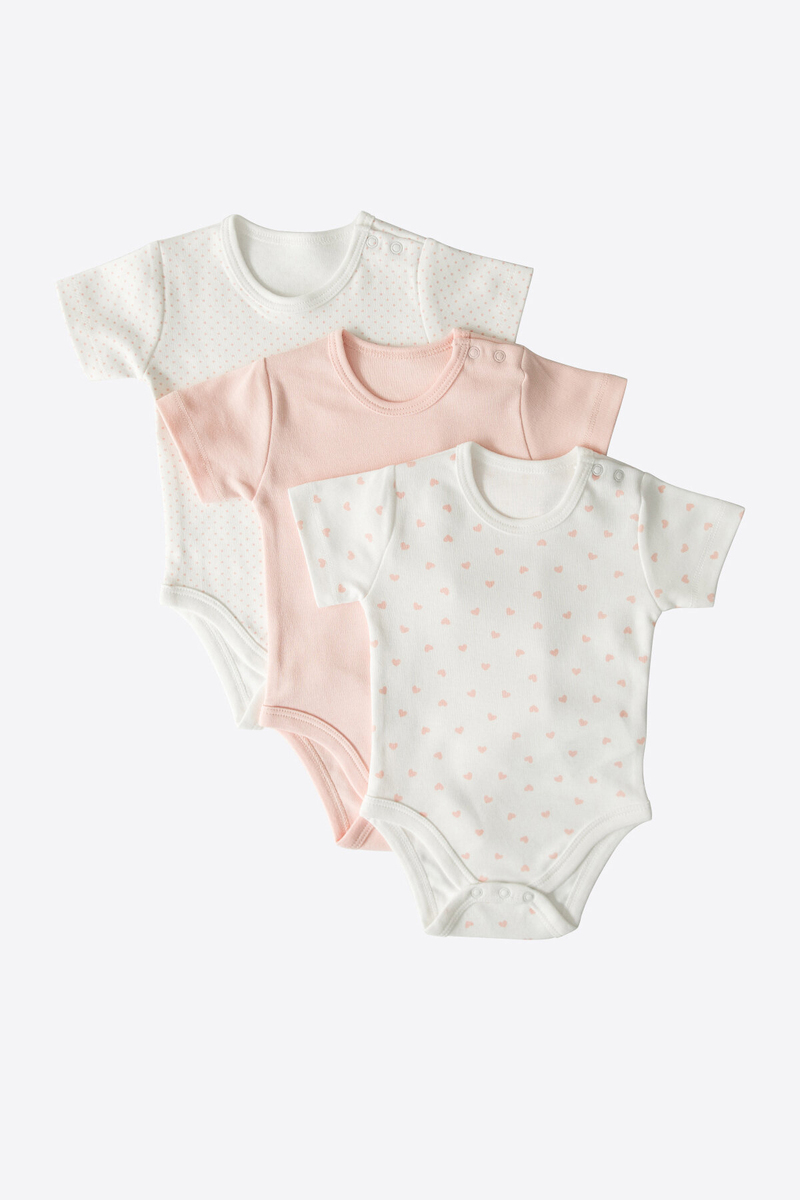 Kitikate Bebek Organik Body 3'Lü S30460