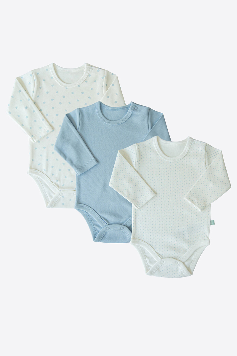 Kitikate Bebek Organik Body 3'lü S43378
