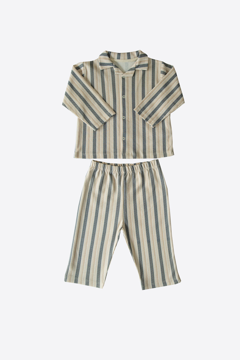 Kitikate Bebek Organik Ludo Pijama Takımı S54169