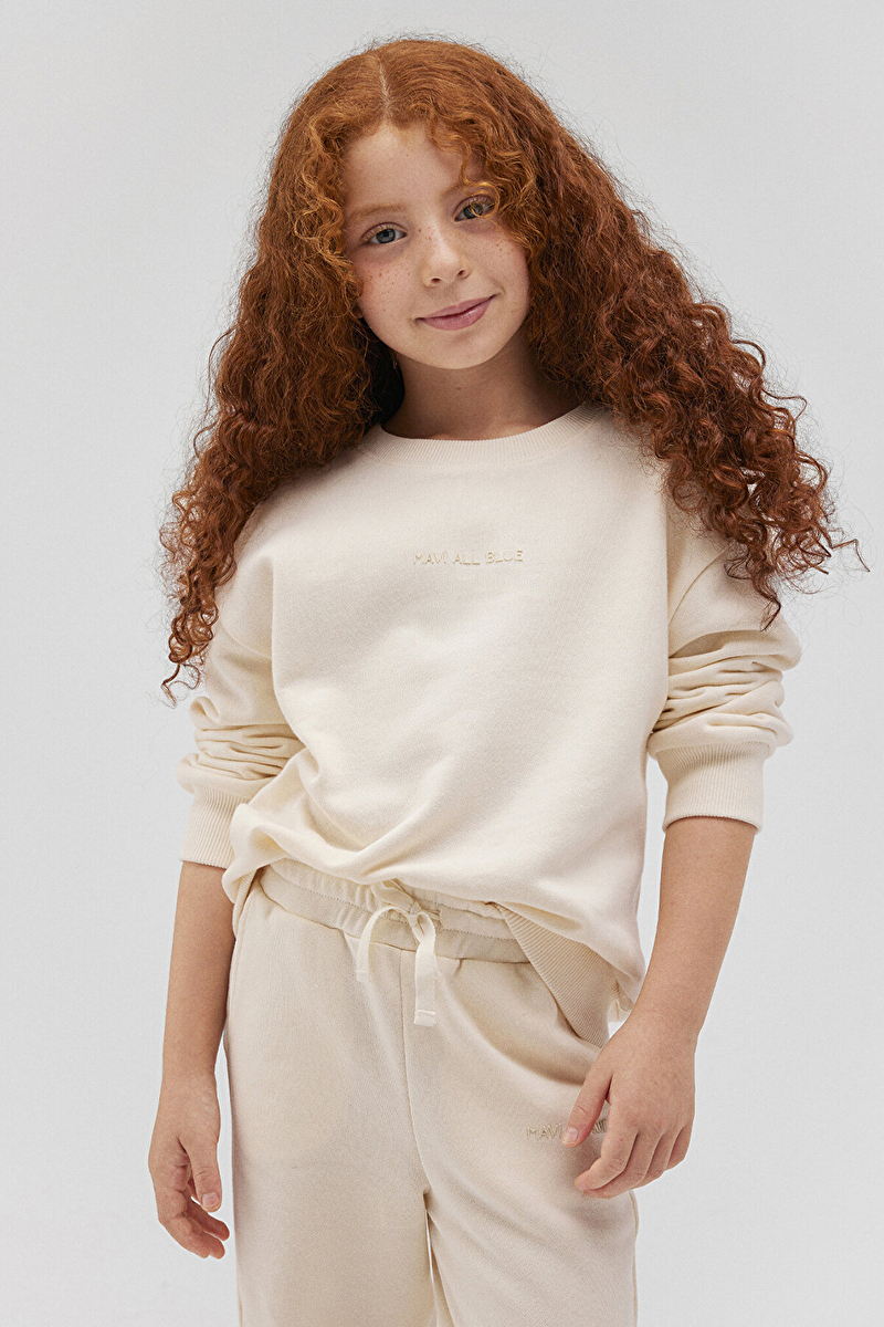 MaviKız Çocuk Sweatshirt M7S10043-70055