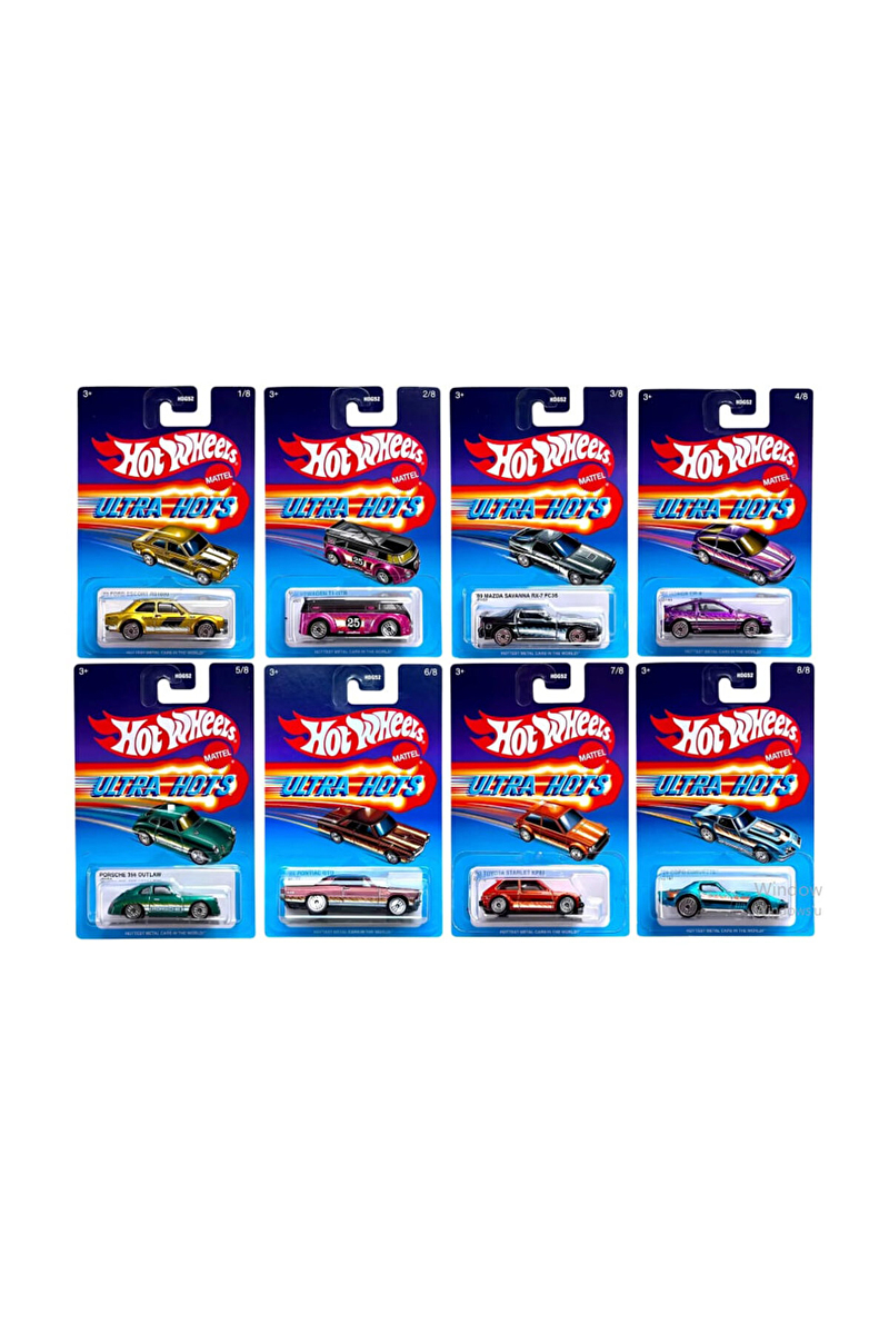 Hot Wheels Ultra Hots 8'li Set HDG52