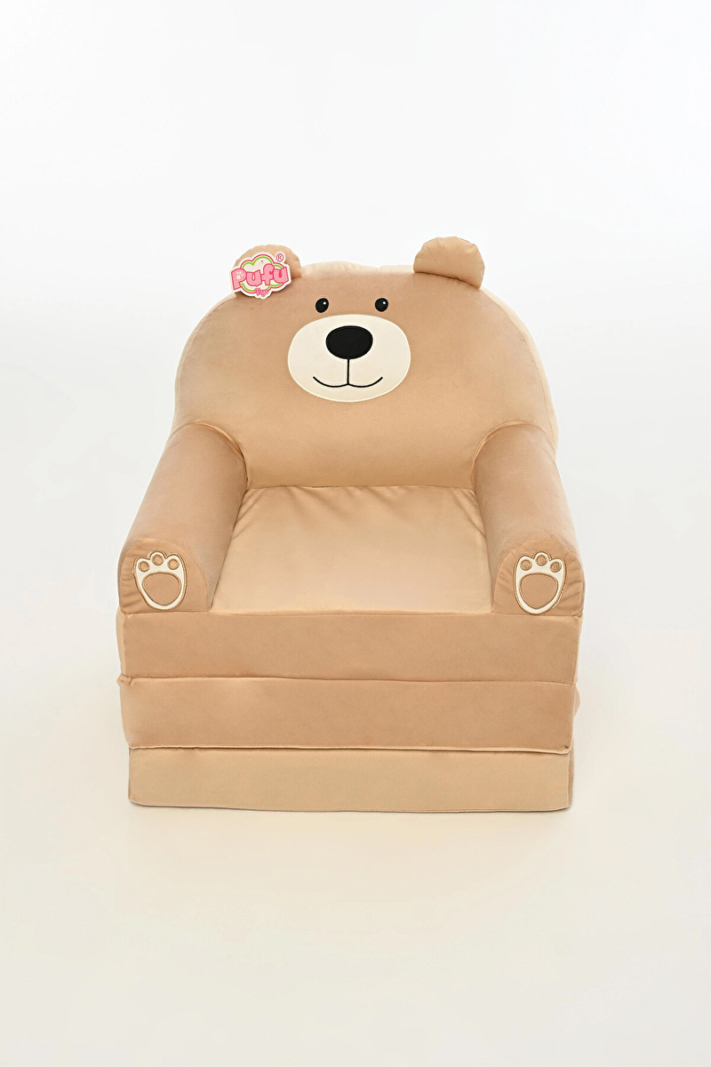 Pufu Toys Kahve Ayı Peluş Koltuk 120 cm