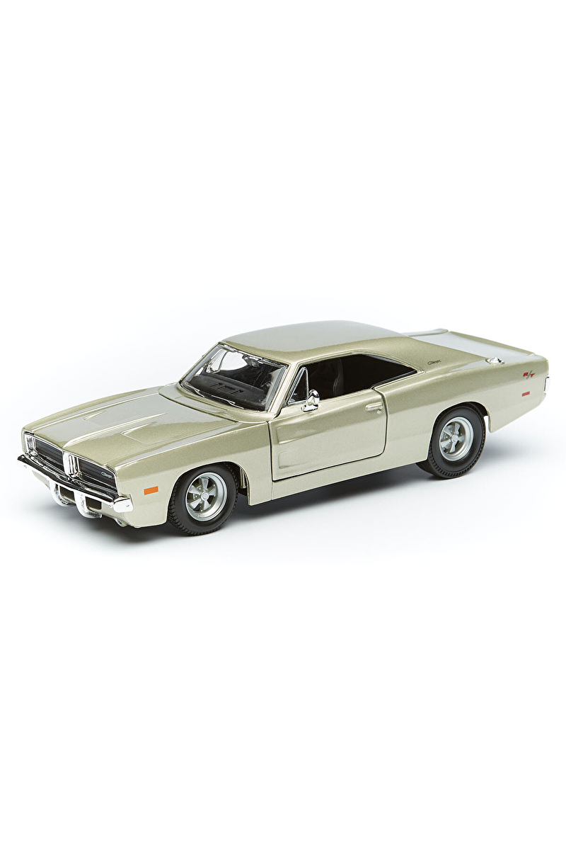 Maisto 1/25 1969 Dodge Charger R/T Model Araba Gümüş