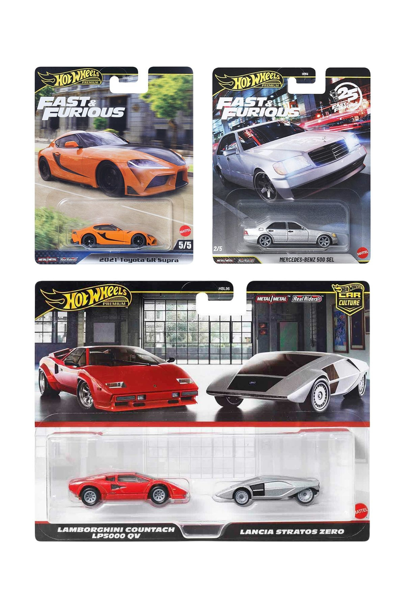 Hot Wheels Premium 4'lü Set