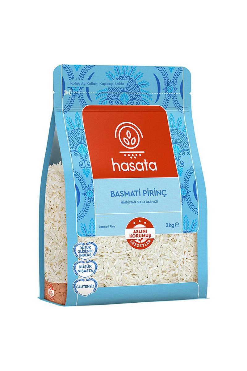 Hasata Basmati Pirinç 2 kg