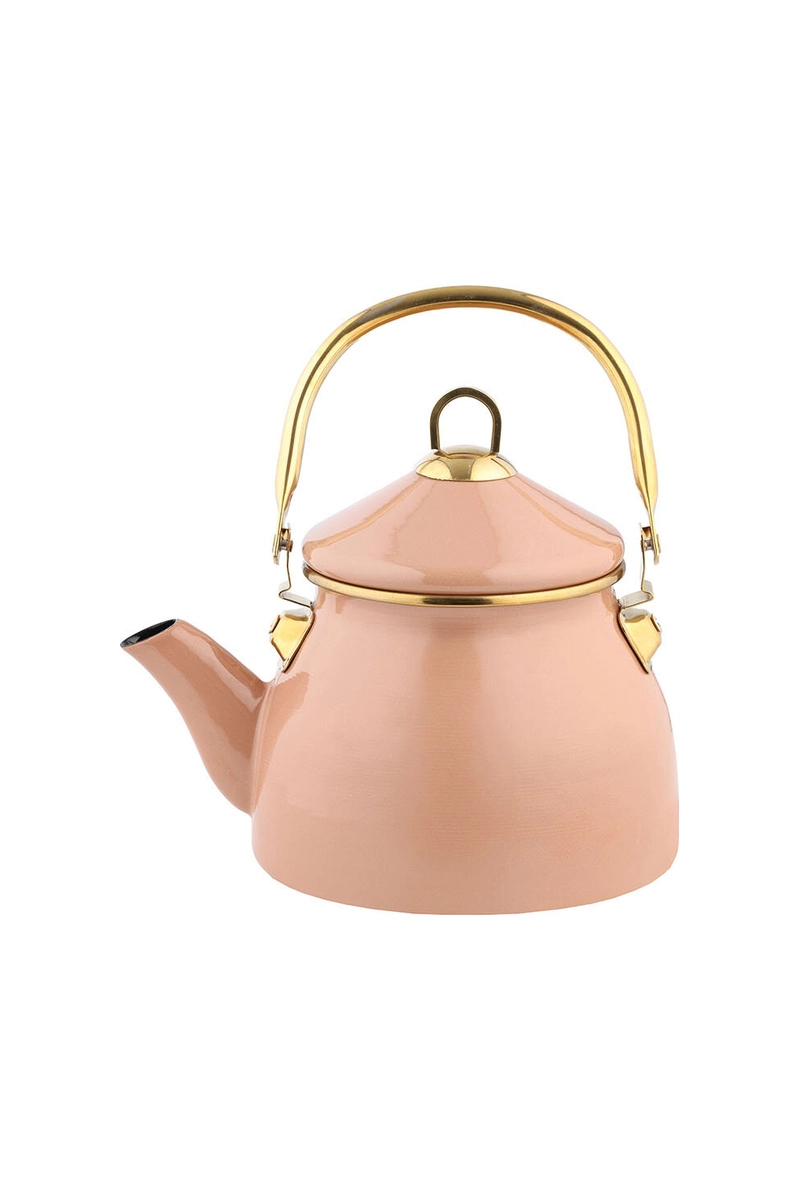 Hometime Emaye Kettle Demlik Cappucino 2 Litre