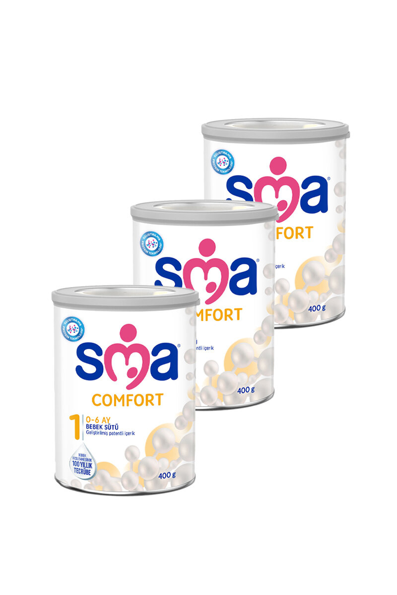 Sma Comfort 1 Bebek Sütü 3 x 400 g