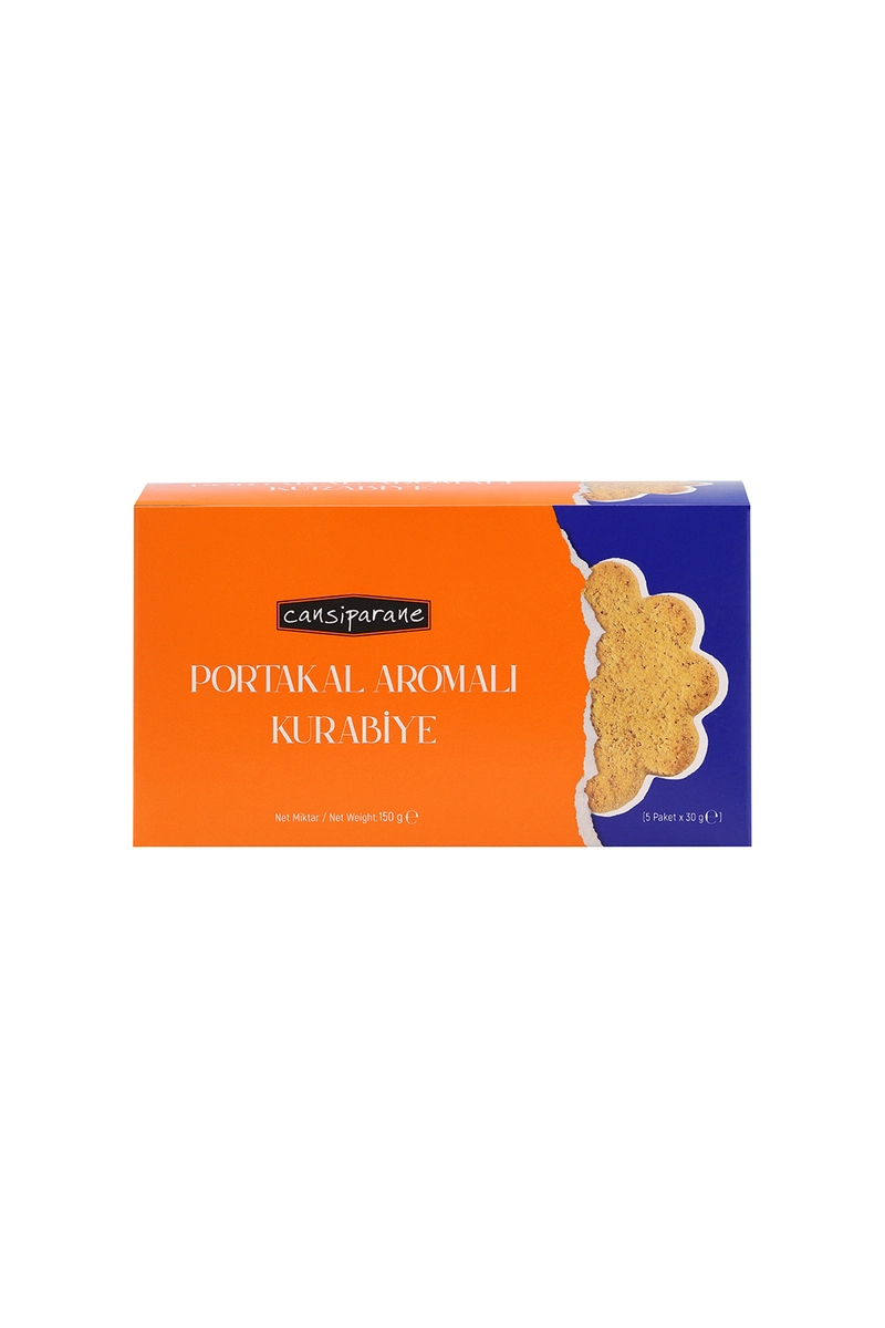 Cansiparane Portakal Aromalı Kurabiye 150 g