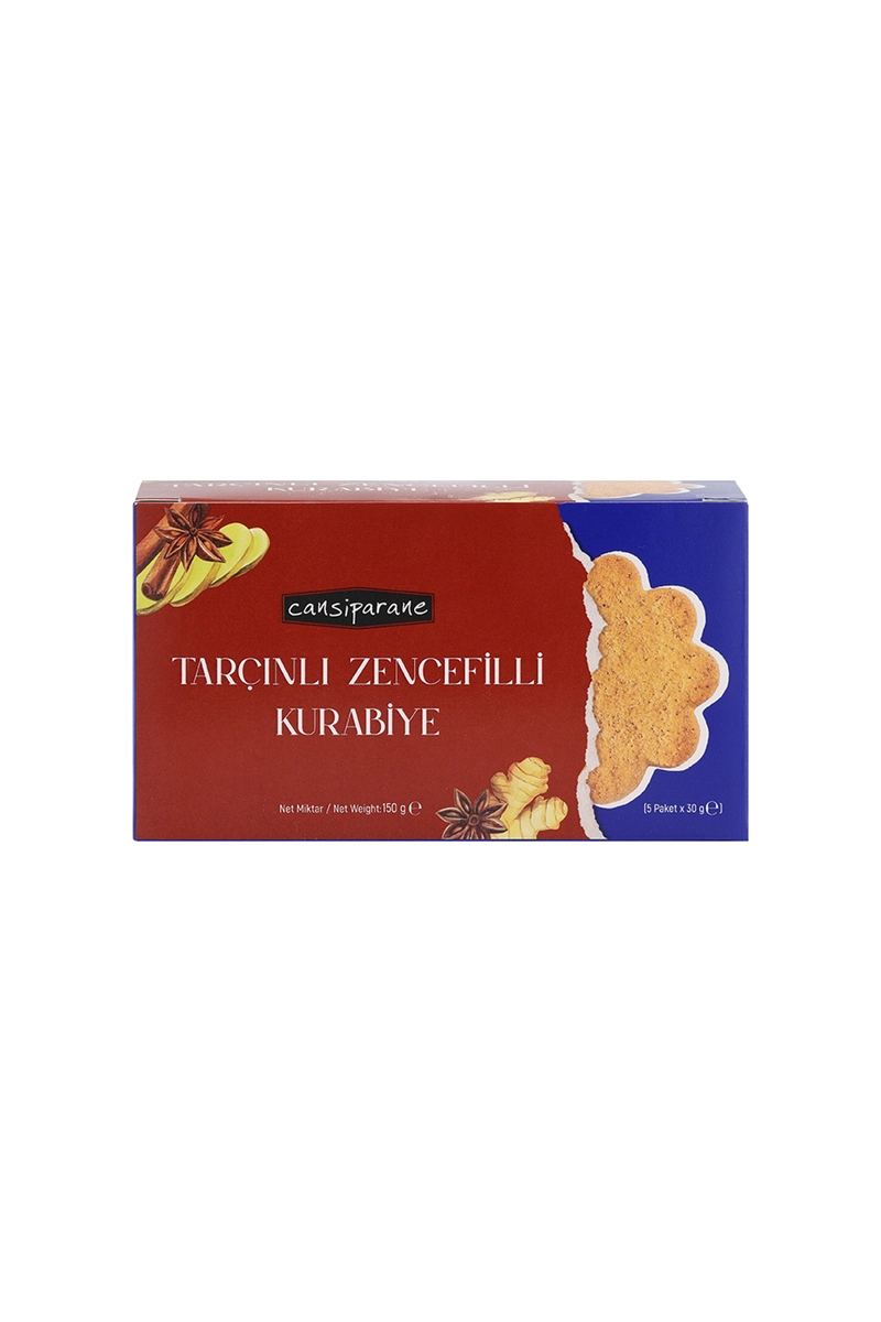 Cansiparane Tarçınlı Zencefilli Kurabiye 150 g