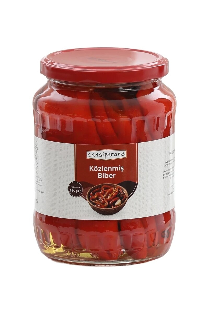 Cansiparane Közlenmiş Biber 680 G
