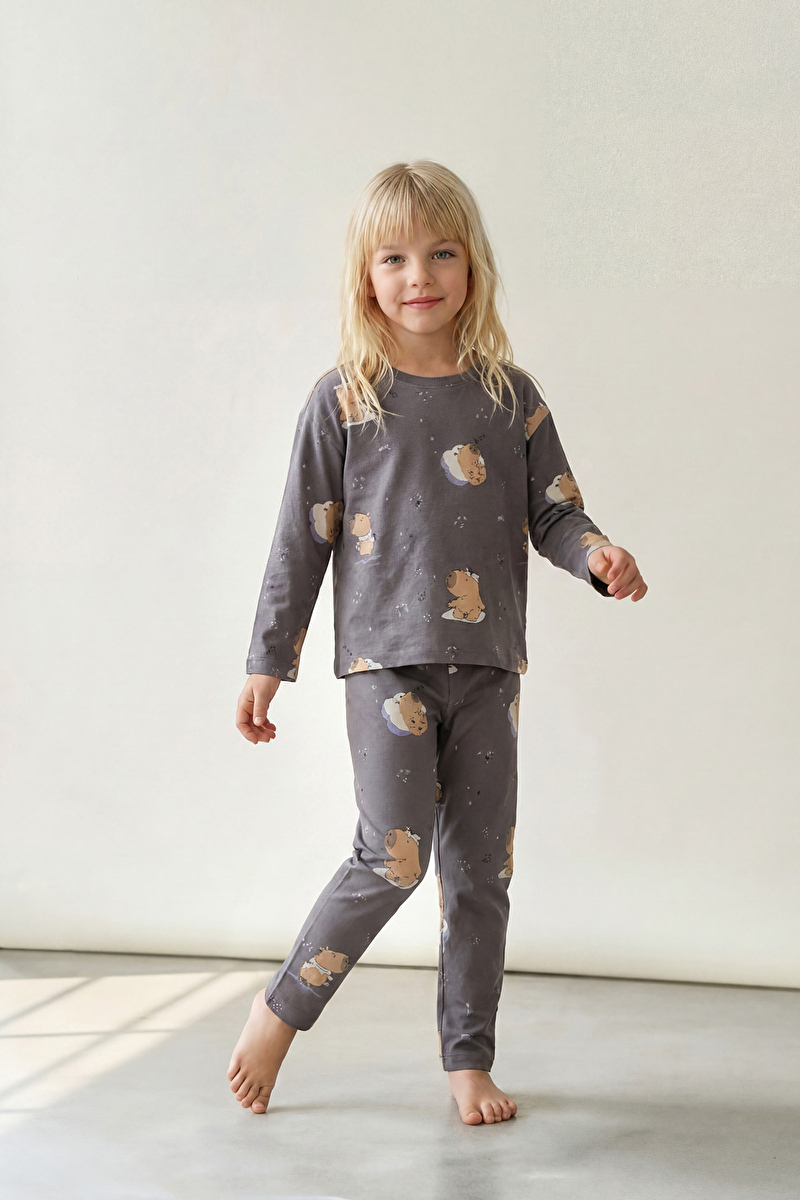 Hays Kız Çocuk Pijama Takımı 80316.TKM27K.ANT