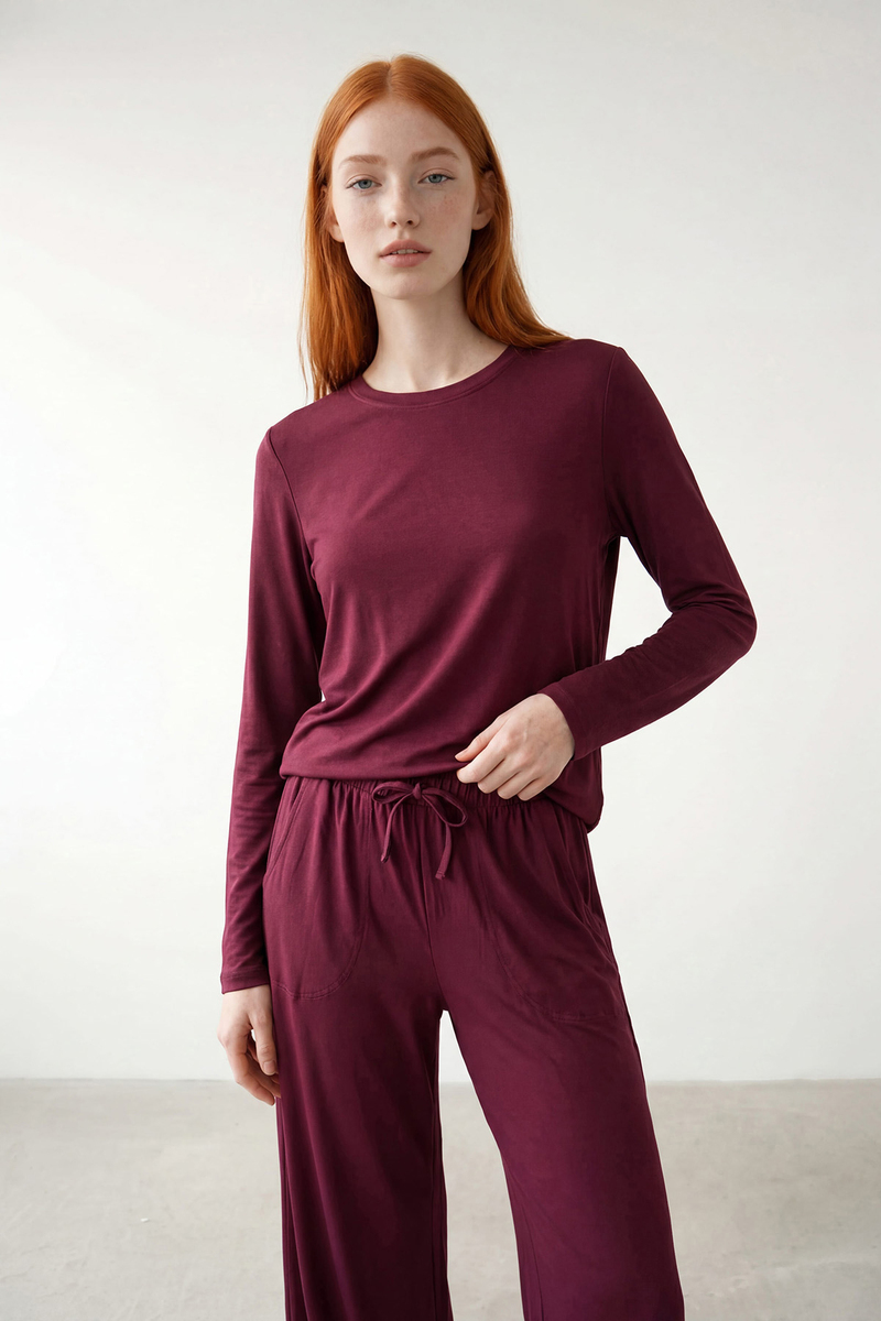 Hays Kadın Pijama Üstü 54504-TST27K.BRD