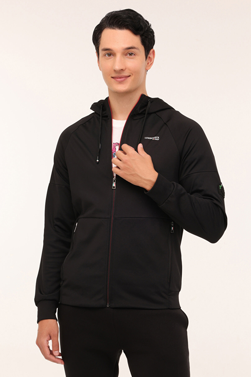 Lumberjack Erkek Sweatshirt RENATO-CB 18SD1155 SIYAH