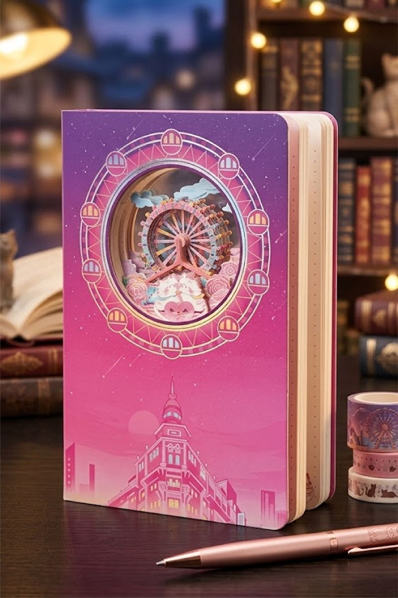 Vagonlife 3D Dönme Dolap Temalı Defter