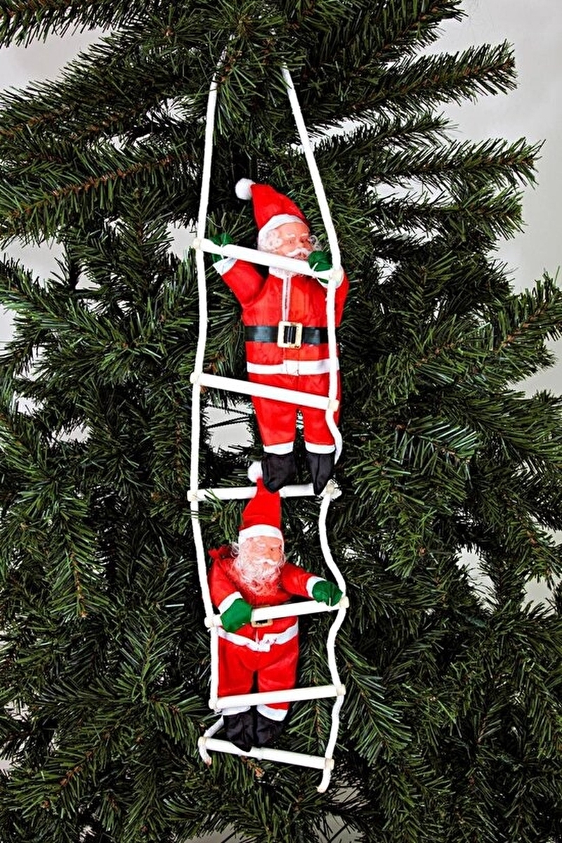Waldern Tırmanan Noel Baba Süs 2'li