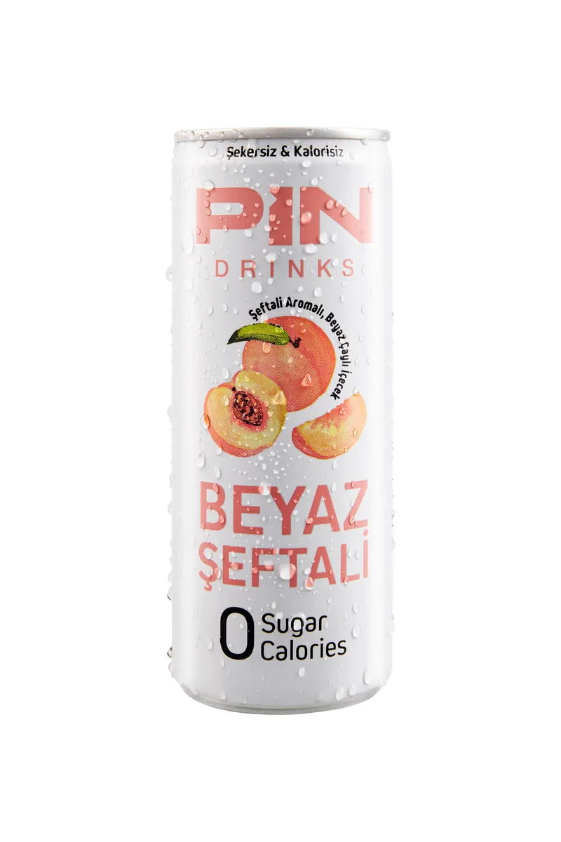 Pin Beyaz Şeftali 250 ml