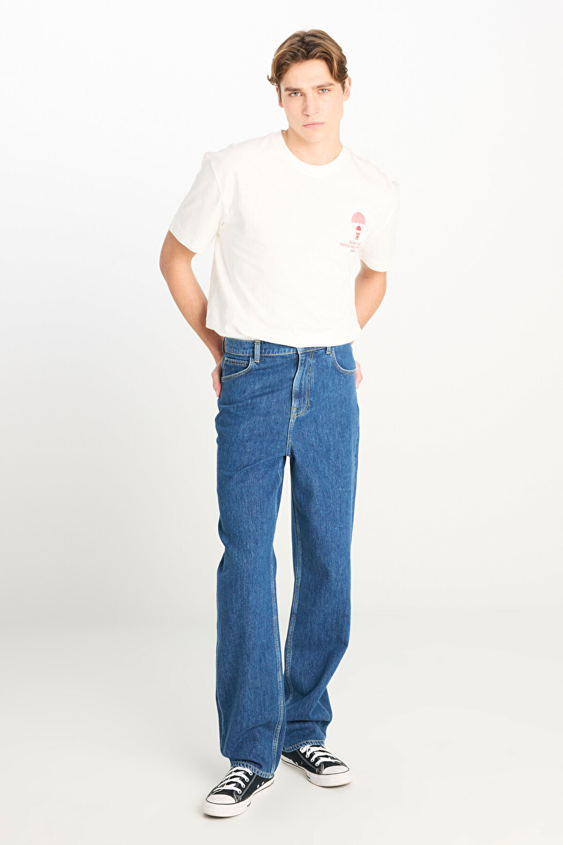 Lee Asher Erkek Kot Pantolon L70E00001381