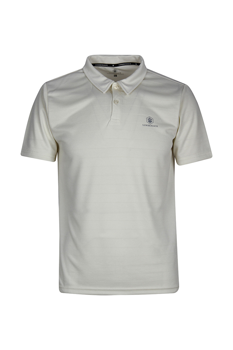 Lumberjack Erkek Polo Yaka Tişört SHERMAN CT461 K.BEYAZ