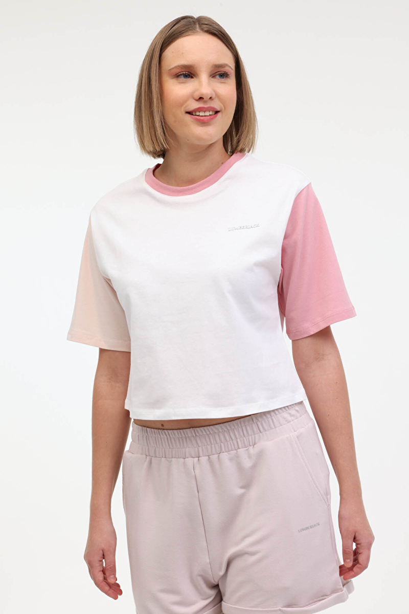 Lumberjack Kadın Tişört ANNABEL 11CK1235 PEMBE