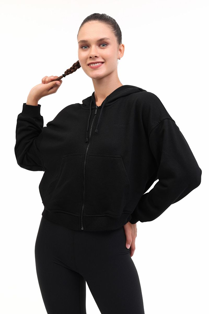 Lumberjack Kadın Sweatshirt 18AMMY-H SIYAH