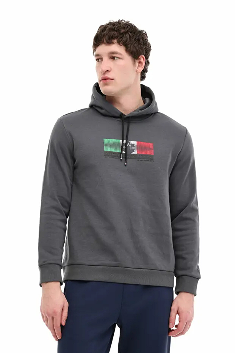 Lumberjack Erkek Sweatshirt MAGRO 17ITL706 ANTRA