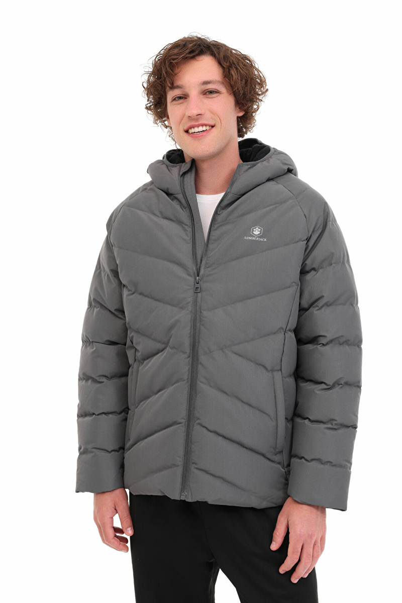 Lumberjack Erkek Mont ADALBERT COAT GRI