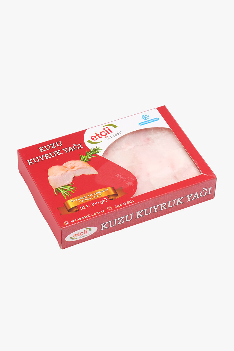 Kuzu Kuyruk Yağı 200 G Donuk