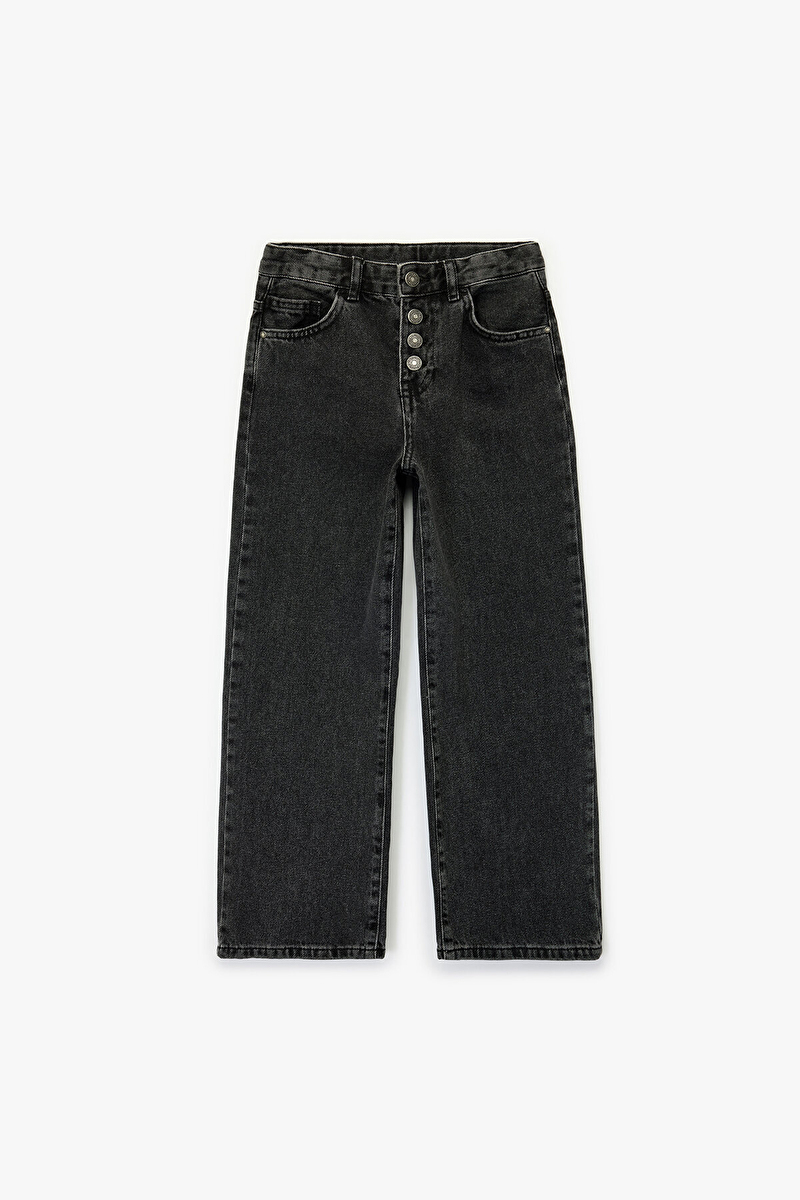 Koton Kız Çocuk Kot Pantolon 6WKG40022AD