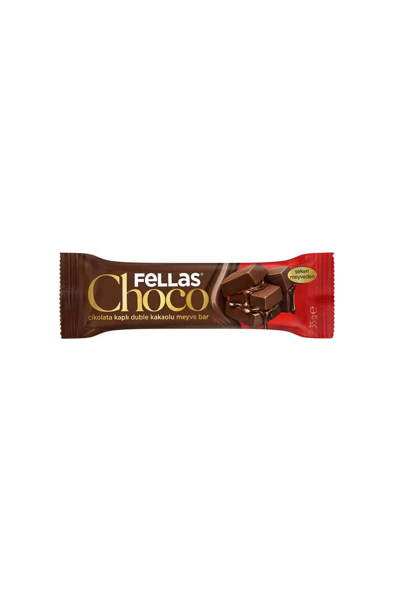 Fellas Çikolata Kaplı Duble Kakaolu Meyve Bar 35 g
