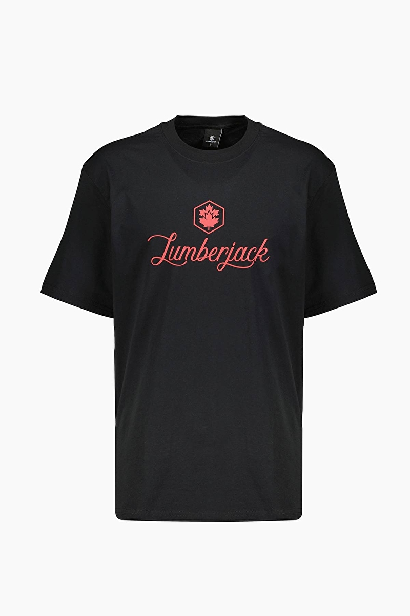 Lumberjack Erkek Tişört 11-VOLANO SIYAH