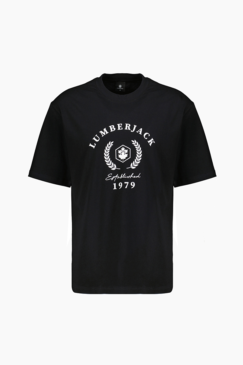 Lumberjack Erkek Tişört 11-NORANO SIYAH