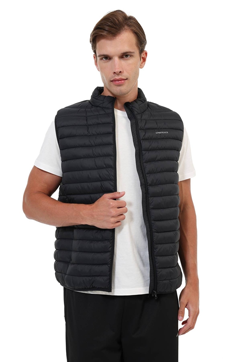 Lumberjack Erkek Yelek 4STAR VEST SIYAH
